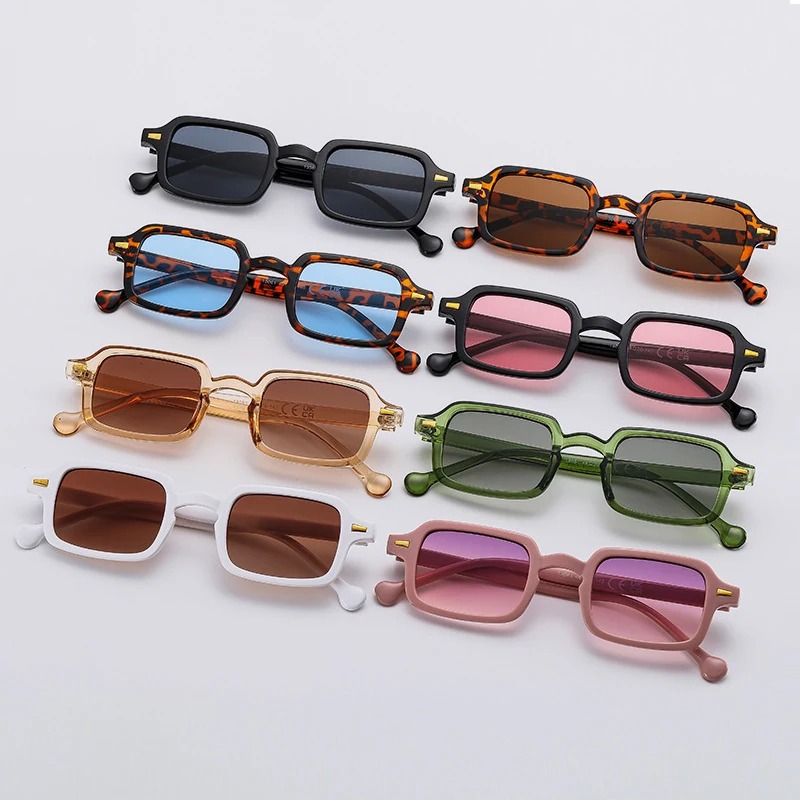 Vintage Fashion Glasses - Luxurious Rectangle Sunglasses Women Vintage Brand