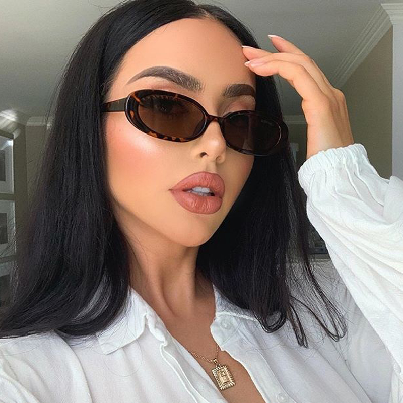 Vintage Fashion Glasses - New Oval Vintage Sunglasses Women Fashion