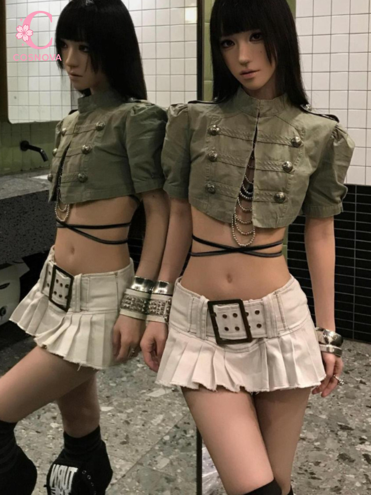 French Vintage Fashion - Vintage Punk Baddie Napoleonic Women 2
