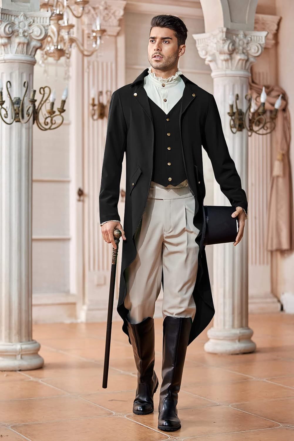 Mens Steampunk Gothic Jacket V - đánh giá và giá Vintage Trench Coat