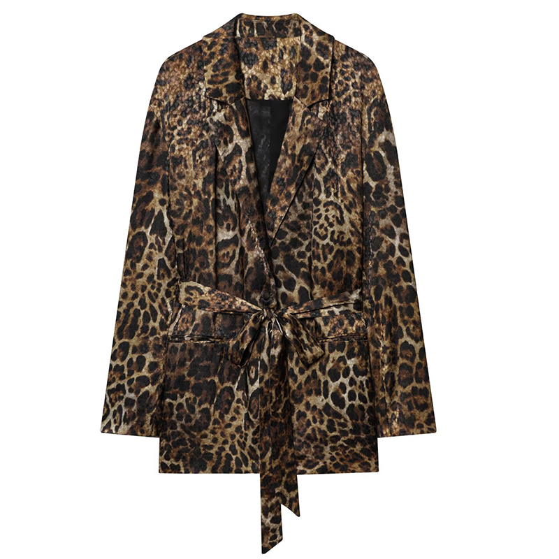 HXAO Leopard Pants Sets 2 Piec - đánh giá và giá Vintage Trench Coat