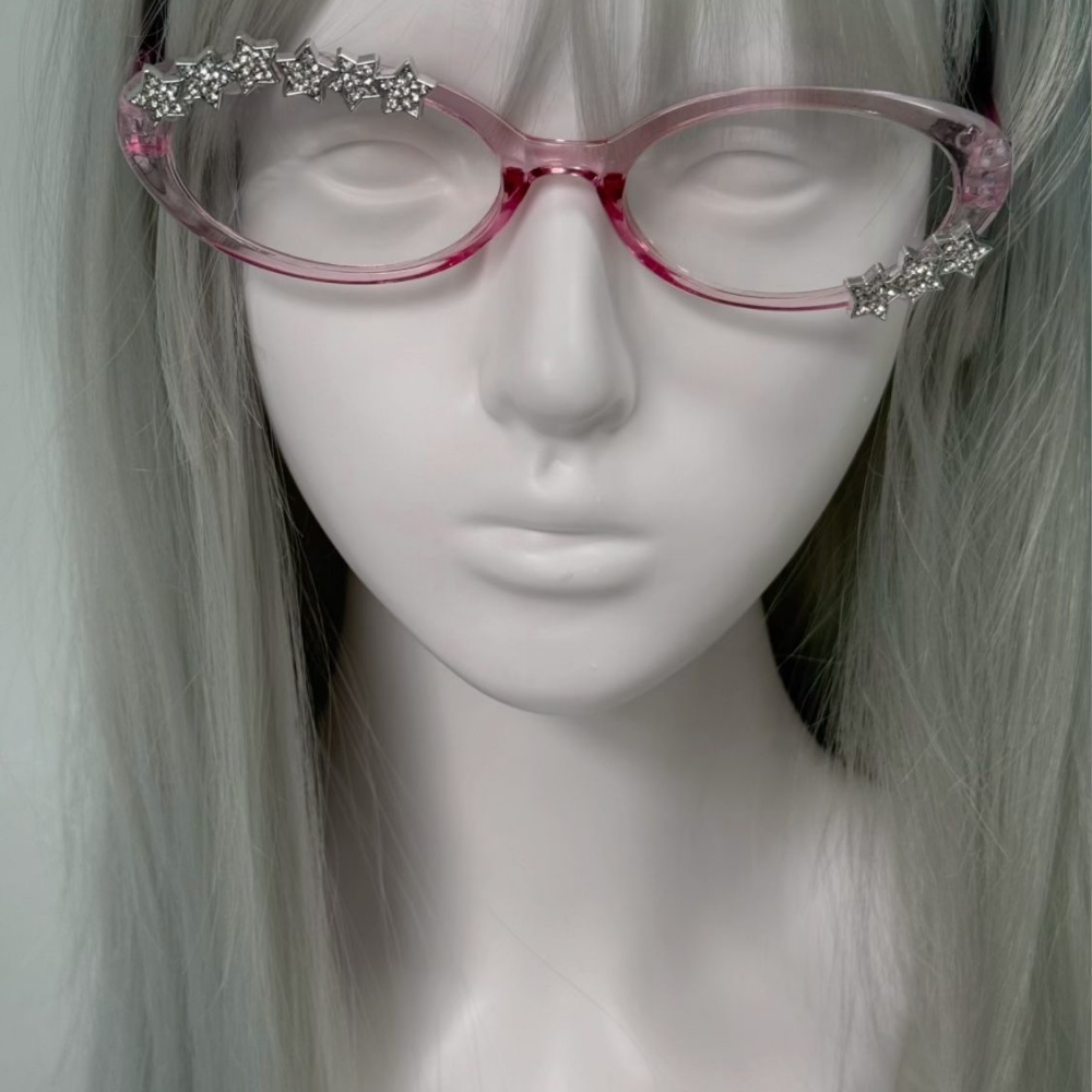 Y2K Star Rhinestone Cat Eye De - đánh giá và giá Vintage Fashion Glasses