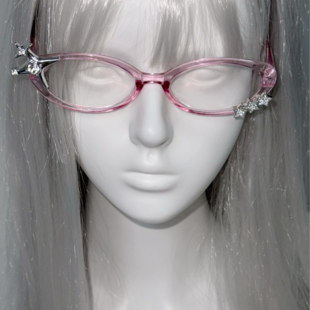 Y2K Star Rhinestone Cat Eye De - đánh giá và giá Vintage Fashion Glasses