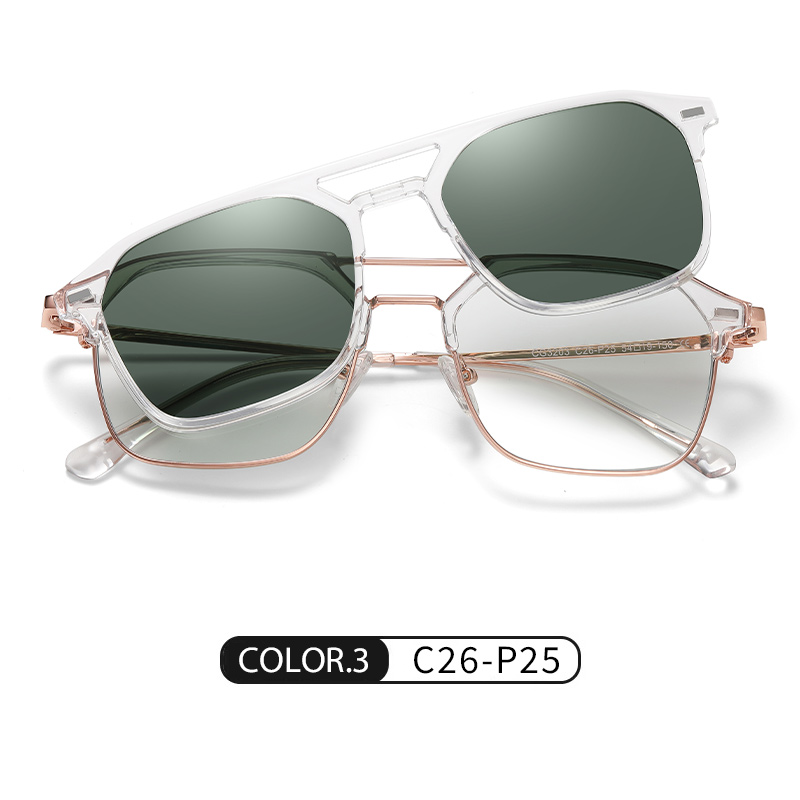 Clip On Polarized Sun Glasses  - đánh giá và giá Vintage Fashion Glasses