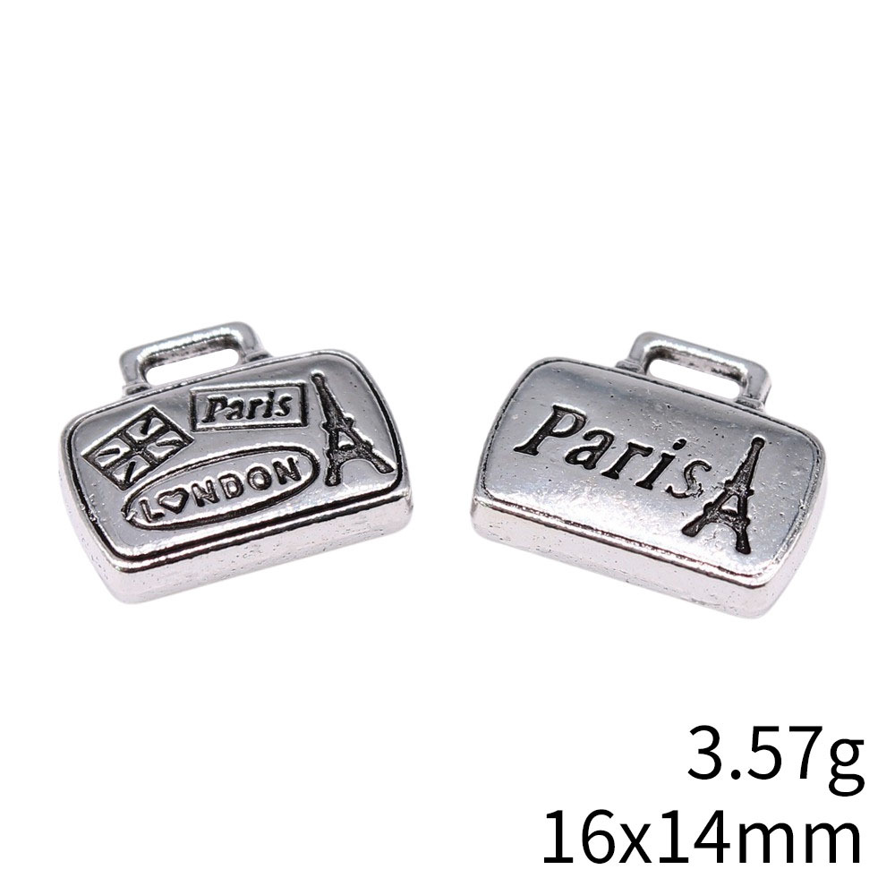 10pcs 16x14mm(0.63x0.55inch) A - đánh giá và giá Vintage Fashion London
