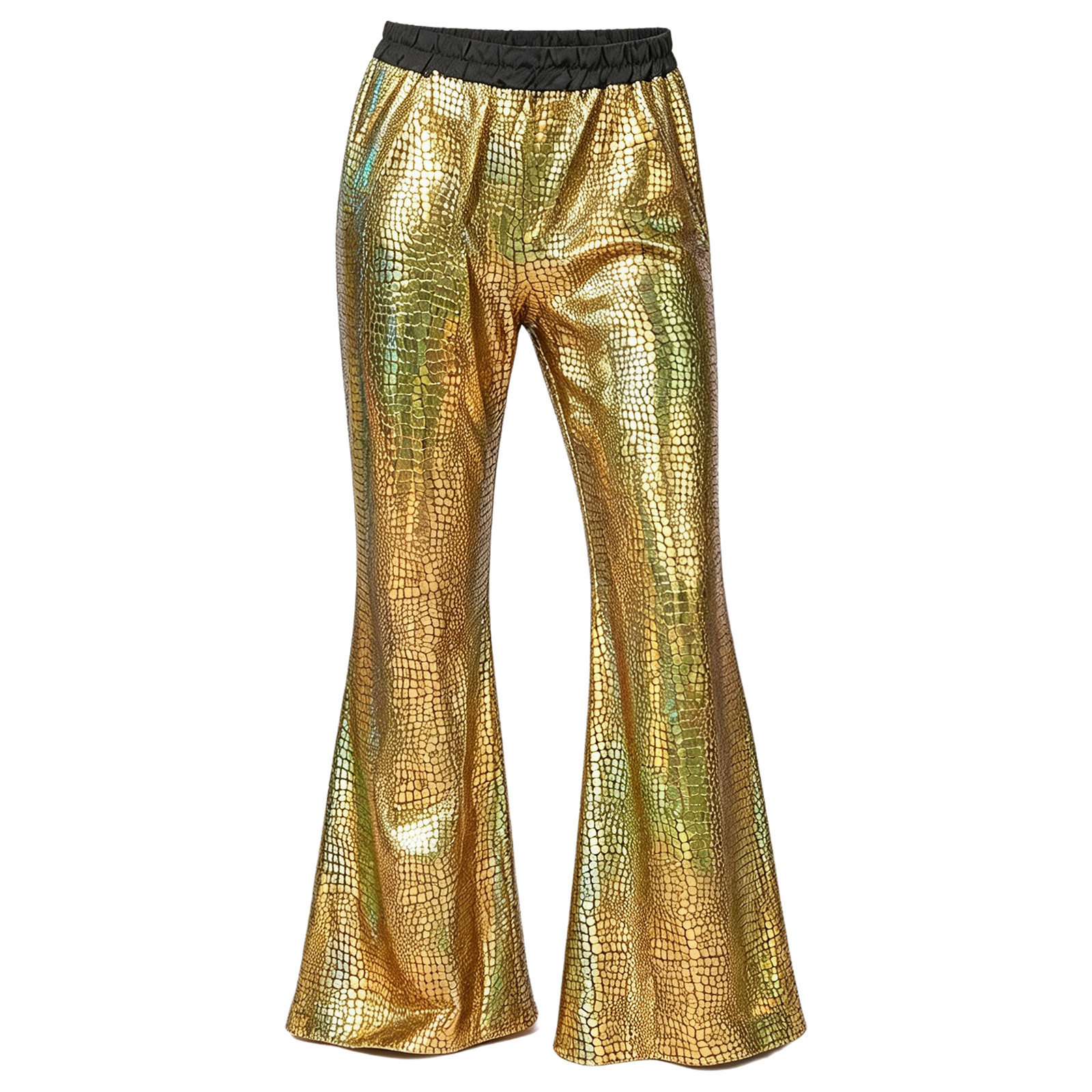 Mens Shiny 70s 80s Disco Flare - đánh giá và giá Wide Leg Trouser 70S