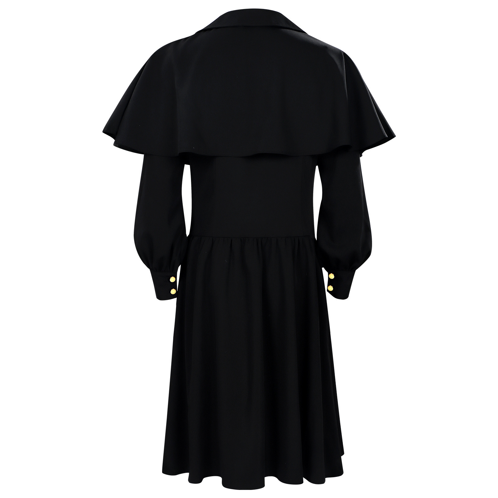 Vintage Gothic-style Men's Bla - đánh giá và giá Vintage Trench Coat