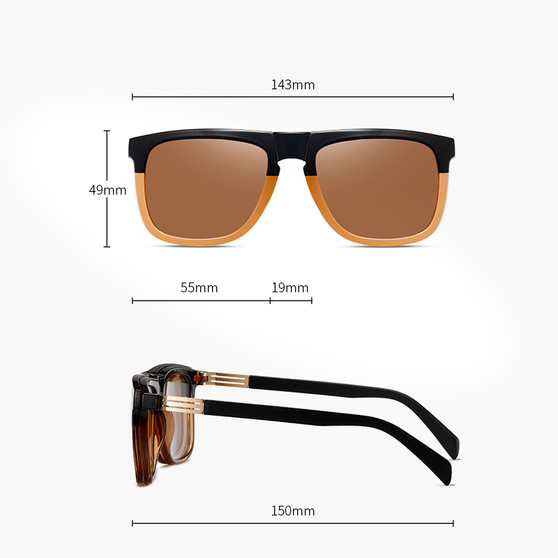 Sun Glasses Clip On Polarized  - đánh giá và giá Vintage Fashion Glasses