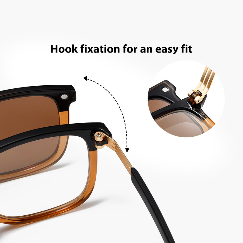 Sun Glasses Clip On Polarized  - đánh giá và giá Vintage Fashion Glasses