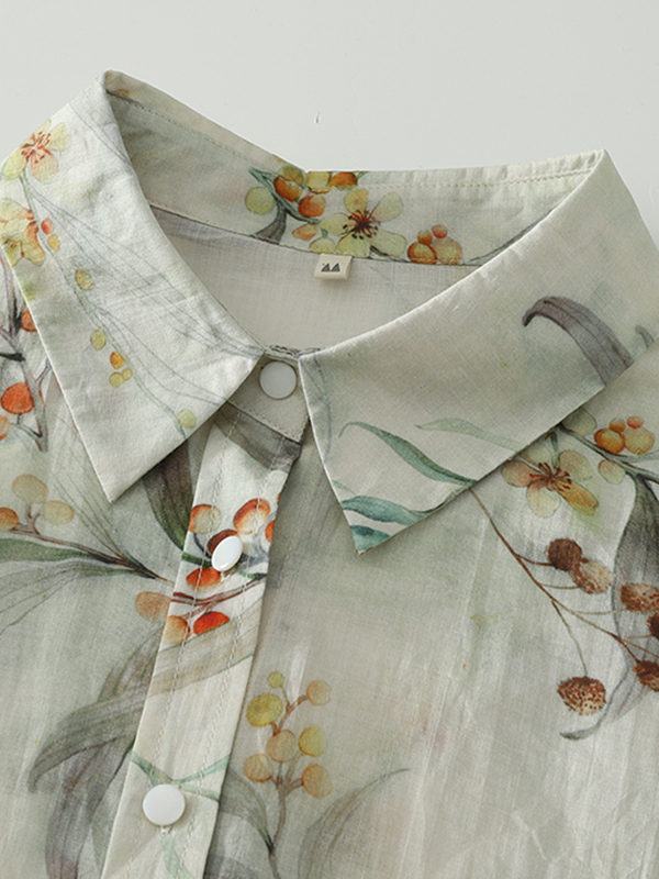 Loose Long Sleeve Women's Shir - đánh giá và giá Vintage Fashion Influencers