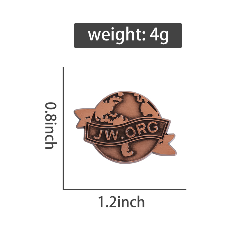 JW,ORG Earth Enamel Pins Custo - đánh giá và giá Vintage Fashion Org