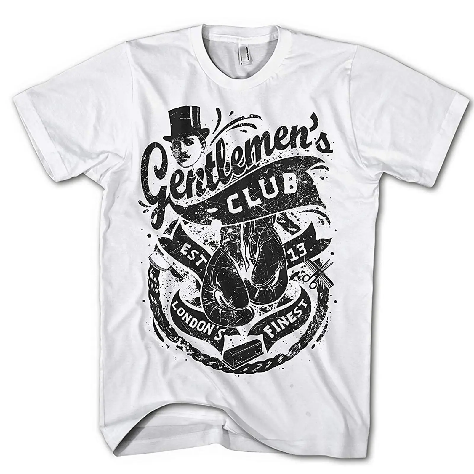 Men's T Shirt Gentleman Boxing - đánh giá và giá Vintage Fashion London