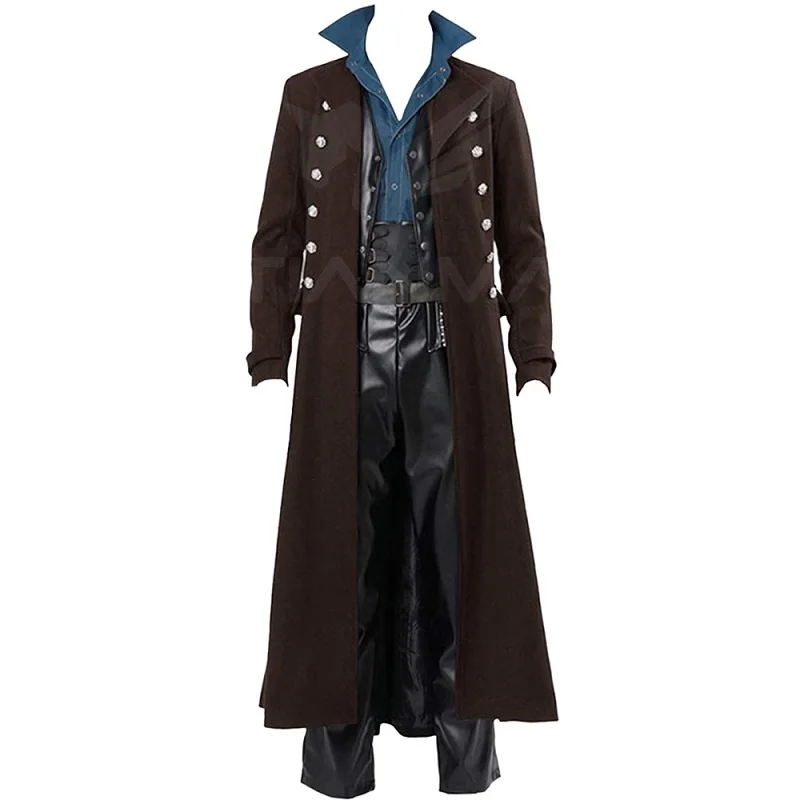 Medieval Men British Style Pun - đánh giá và giá Vintage Trench Coat