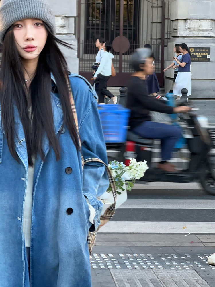 Hong Kong style double breaste - đánh giá và giá Vintage Trench Coat