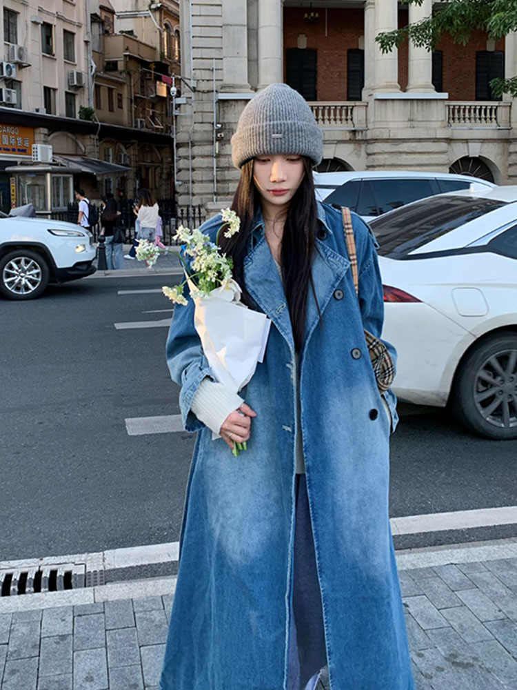 Hong Kong style double breaste - đánh giá và giá Vintage Trench Coat