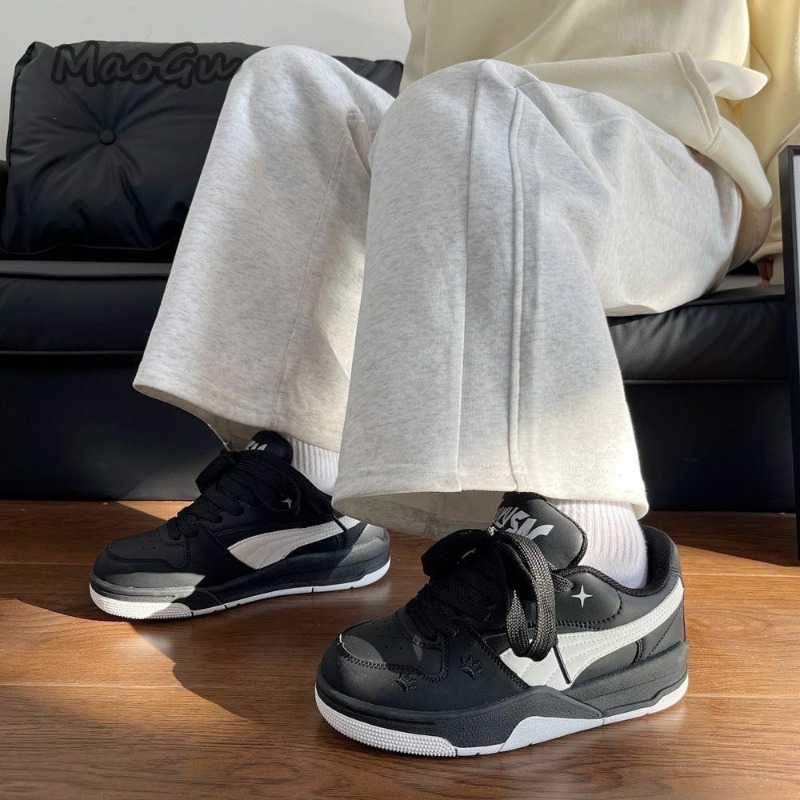 Women's Black White Leather Sk - đánh giá và giá Vans Shoes Old Skool