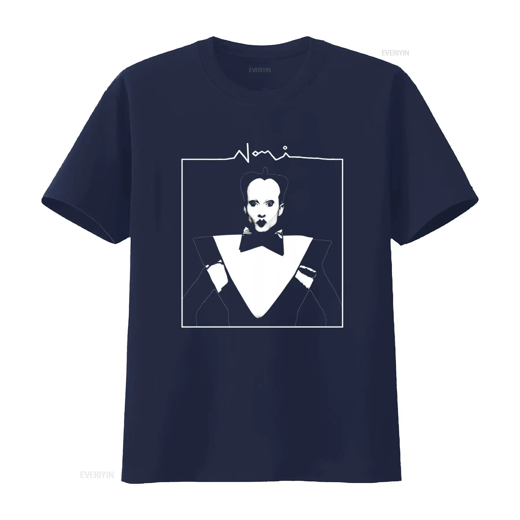 Klaus Nomi Face Print Men's T  - đánh giá và giá Vintage Fashion Looks
