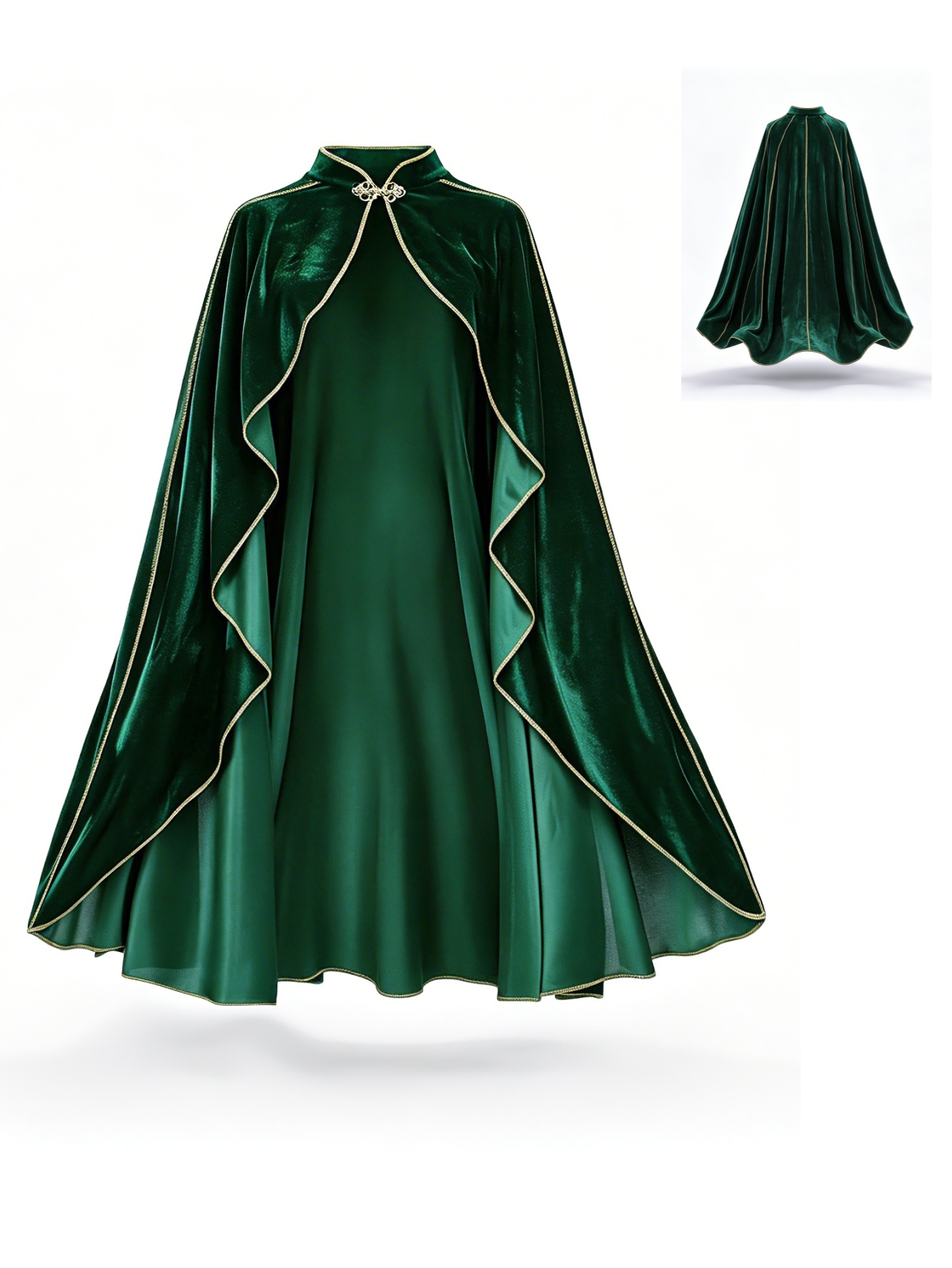 Women Vintage Green Velvet Cap - đánh giá và giá Vintage Trench Coat