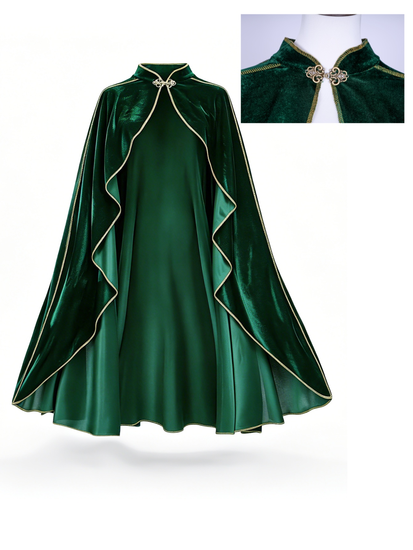 Women Vintage Green Velvet Cap - đánh giá và giá Vintage Trench Coat