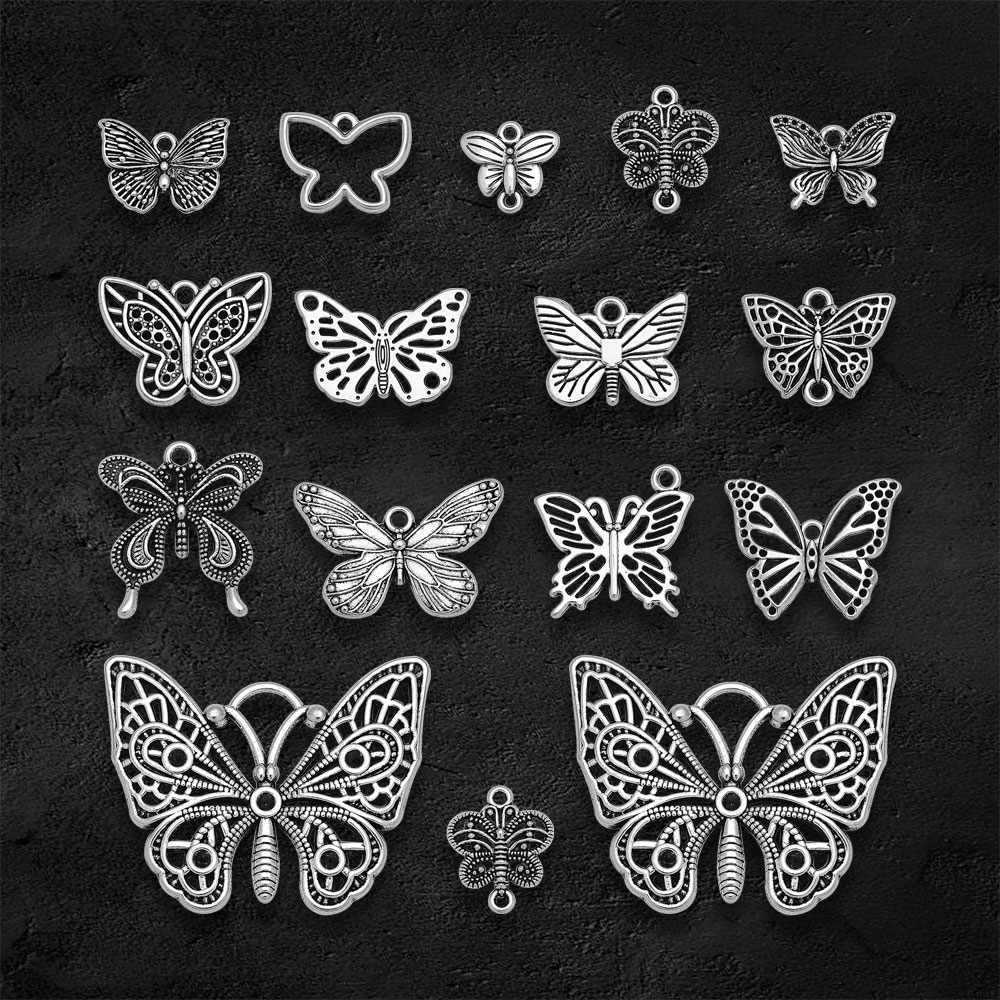Cổ Mạ Bạc Hình Con Bướm Dễ Thư - đánh giá và giá Vintage Fashion Resale