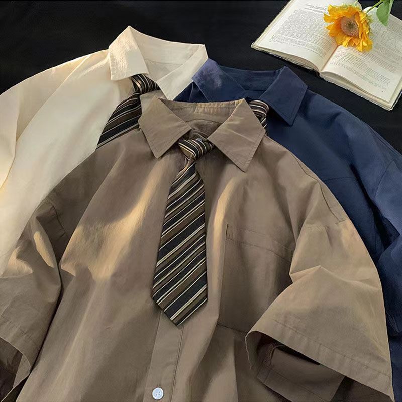 E-BAIHU Brown Vintage Blouses  - đánh giá và giá Vintage Fashion Japan