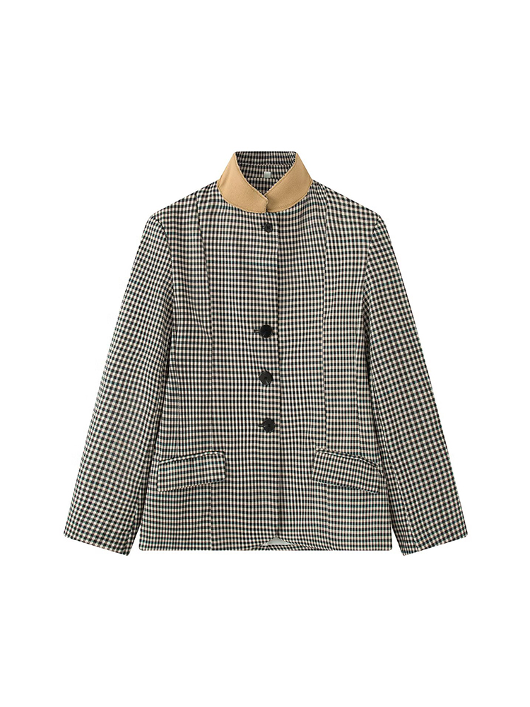 TFMLN Women's Vintage Plaid Bl - đánh giá và giá Vintage Trench Coat