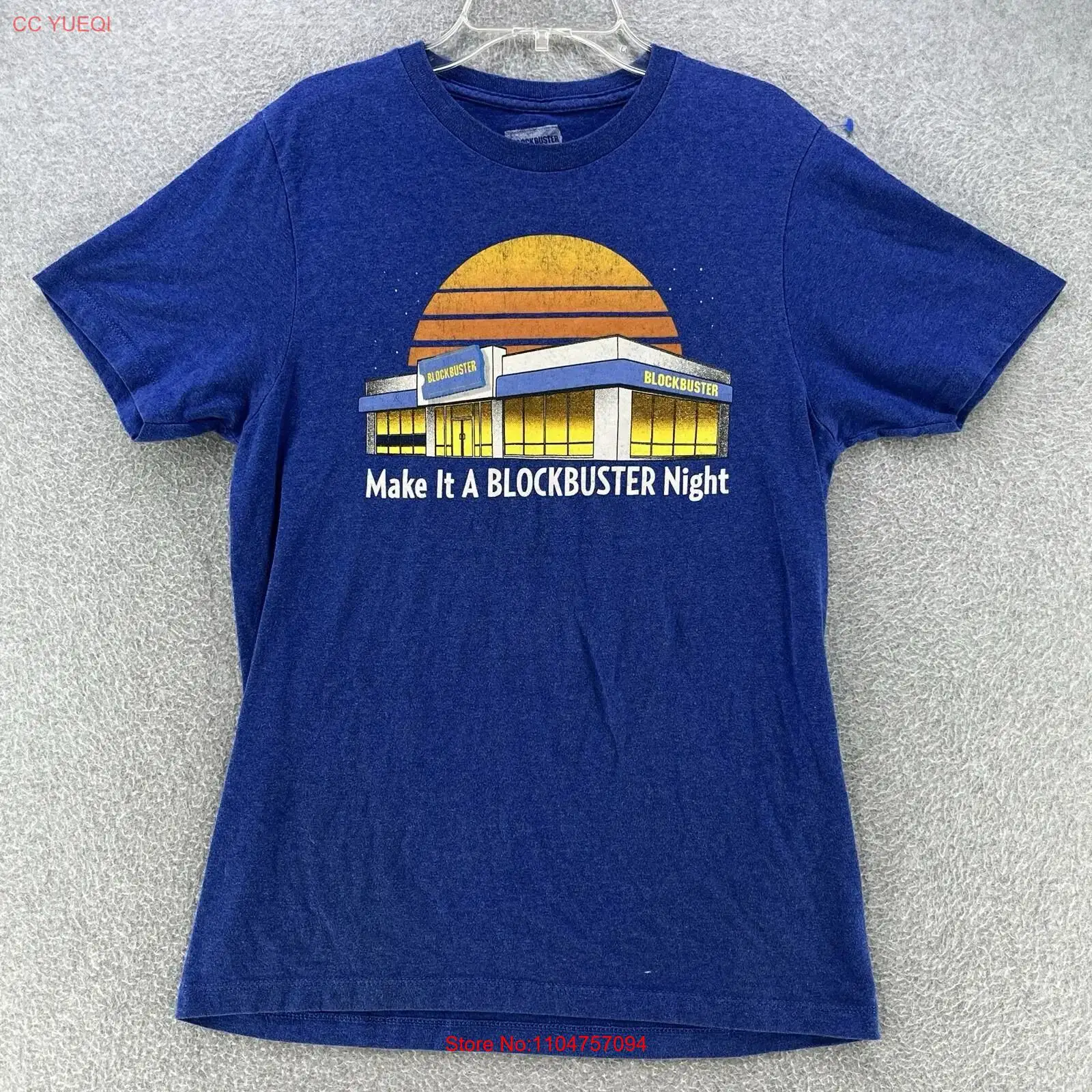Blockbuster Mens T Shirt Small - đánh giá và giá Vintage Fashion Rental