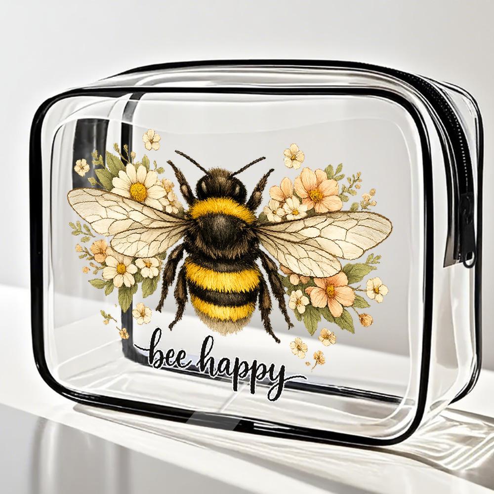 Travel Makeup Cases Bumble Bee - đánh giá và giá Vintage Fashion Org