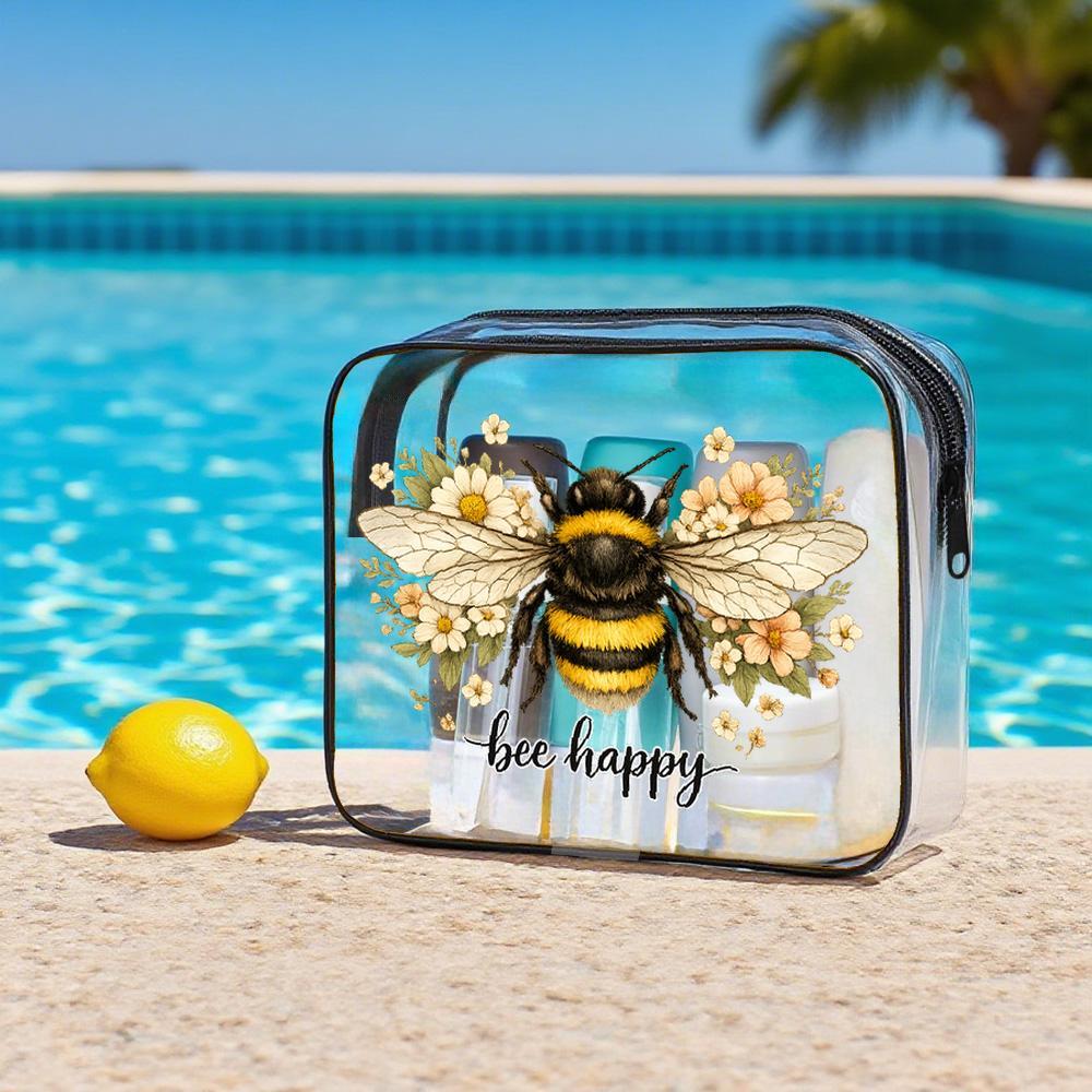 Travel Makeup Cases Bumble Bee - đánh giá và giá Vintage Fashion Org