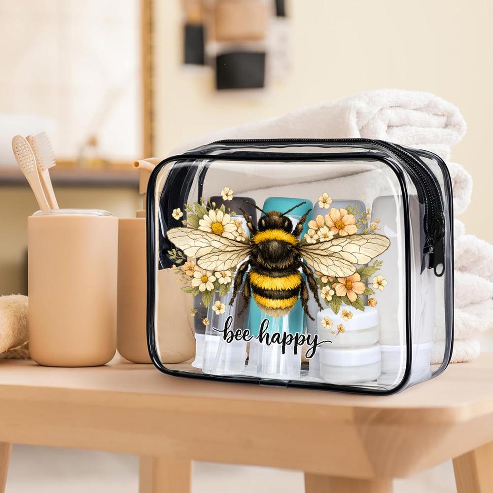 Travel Makeup Cases Bumble Bee - đánh giá và giá Vintage Fashion Org