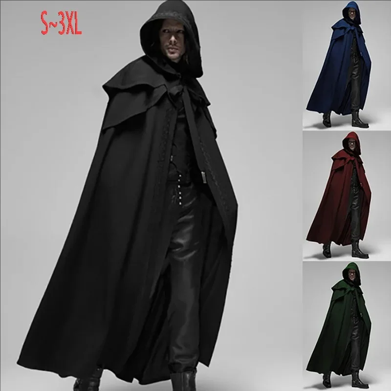 Men Monk Cosplay Outfit Mediev - đánh giá và giá Vintage Trench Coat