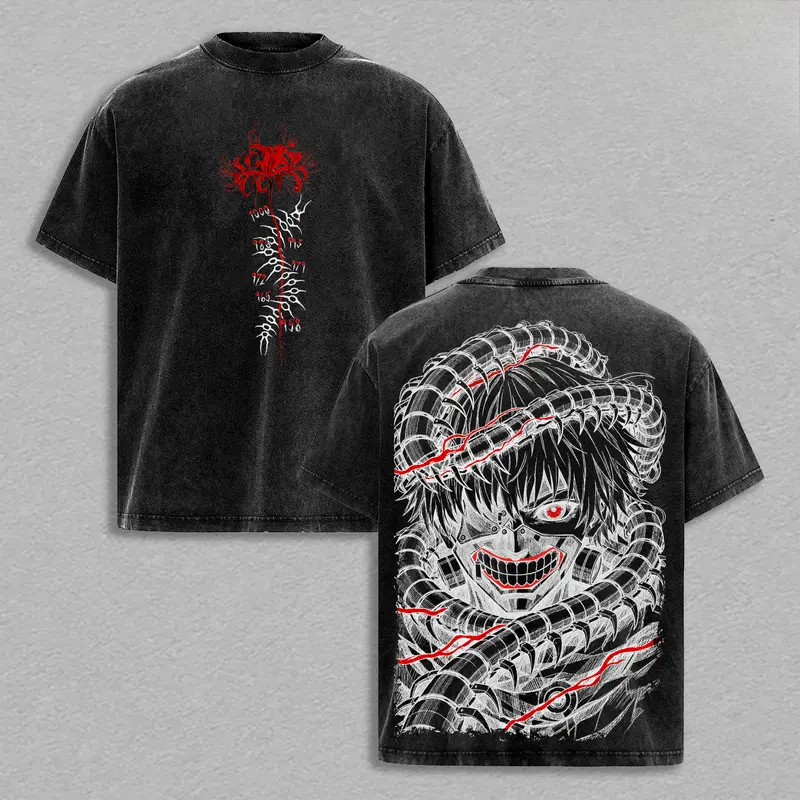 Manga Kaneki Ken Retro T Shirt - đánh giá và giá Vintage Ken Fashion