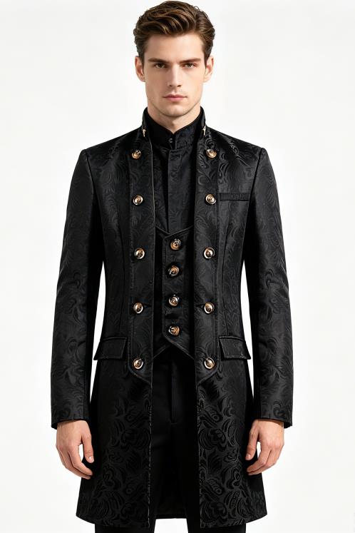 Men Victoria Edwardian Steampu - đánh giá và giá Vintage Trench Coat
